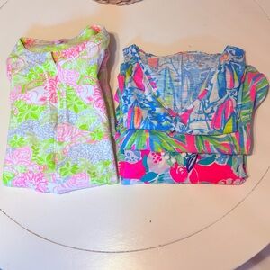 Lilly Pulitzer Dress Bundle Womens Medium 4 Piece Tropical Prints
